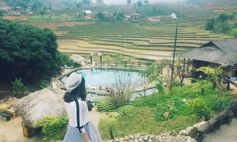 Check-in suối khoáng đẹp như tiên cảnh “gây sốt” giữa núi rừng Tây Bắc