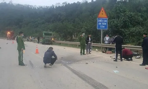 2 trong 4 người tử vong vì đi xe máy ngược chiều trên cao tốc Nội Bài - Lào Cai là học sinh