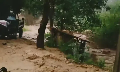 Lội qua suối khi trời mưa to, hai anh em ở Lào Cai bị lũ cuốn trôi