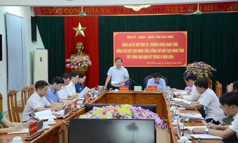 Bí thư Tỉnh ủy Hoà Bình giao Công an tỉnh điều tra, xác minh lại nội dung tố cáo của công dân