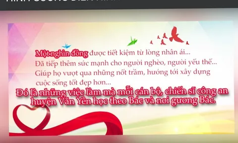 Văn Yên lan tỏa Cuộc thi thiết kế, xây dựng videoclip học Bác