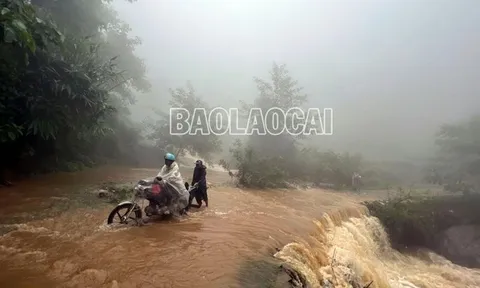 Từ 29/7 – 1/8: Mưa lớn trên khu vực Lào Cai