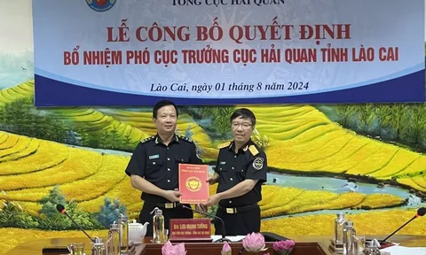 Bổ nhiệm 2 Phó Cục trưởng Cục Hải quan Lào Cai