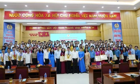 Vĩnh Phúc biểu dương 95 công nhân lao động tiêu biểu