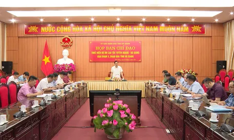 Họp BCĐ dự án cao tốc Tuyên Quang – Hà Giang (Giai đoạn 1)