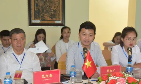 Hội đàm lần thứ 13 giữa Văn phòng Thường trực, Ủy ban Điều phối tỉnh Cao Bằng và Tổ công tác liên ngành, Ủy ban Điều phối Quảng Tây