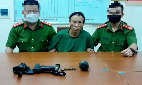 Hoà Bình: Bắt đối tượng truy nã đặc biệt nguy hiểm luôn mang theo súng bên người