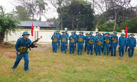 Phụ cấp của thôn đội trưởng và dân quân tự vệ ở Vĩnh Phúc