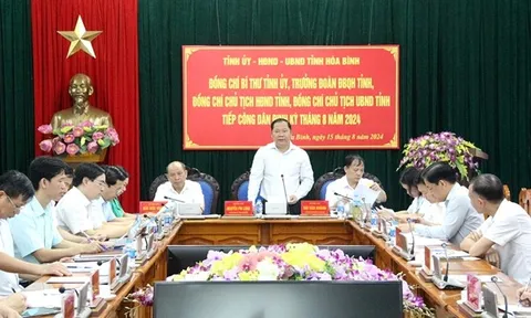 Hoà Bình: Thành lập tổ công tác giải quyết đơn thư khiếu kiện kéo dài của công dân