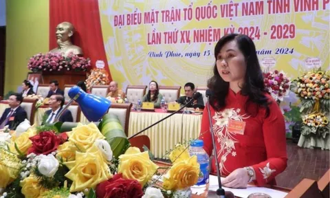 Ủy ban MTTQ Việt Nam tỉnh Vĩnh Phúc có tân Chủ tịch