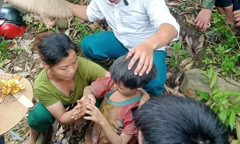 Tìm thấy bé trai sau 5 ngày mất tích trong rừng sâu