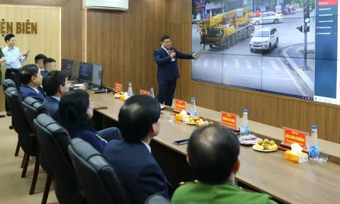 Điện Biên khai trương hệ thống camera giám sát toàn tỉnh