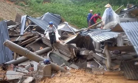 Lục Yên, Yên Bái: 2 người chết, 4 người bị thương do mưa lũ