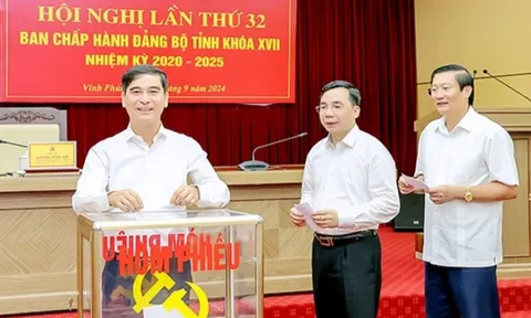 Ông Bùi Huy Vĩnh được bầu làm Phó Bí thư Tỉnh ủy Vĩnh Phúc