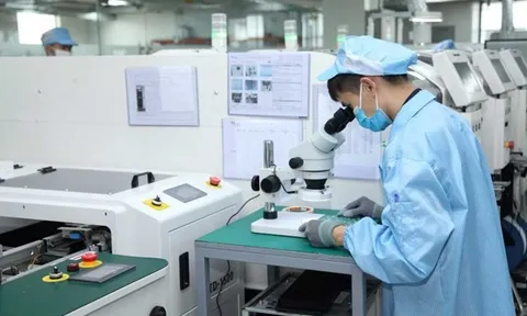 Công nghiệp điện tử Vĩnh Phúc ghi nhận tăng trưởng vượt bậc