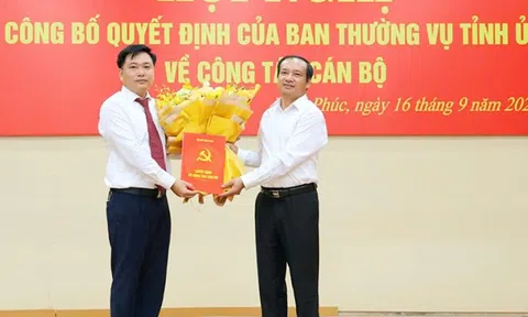 Vĩnh Phúc: Phó Chánh Thanh tra tỉnh làm Bí thư Huyện ủy Tam Đảo