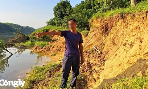 Tuyên Quang: Người dân lo ngại tình trạng khai thác cát sỏi cạnh thủy điện sông Lô 8A