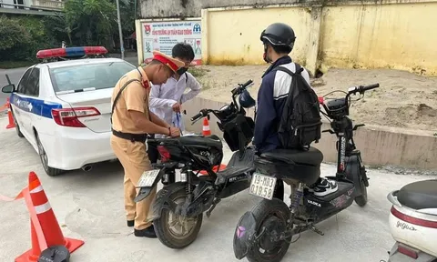 Phú Thọ: Mạnh tay xử lý học sinh vi phạm giao thông