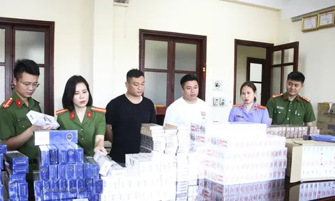 Thu giữ hơn 28.000 bao thuốc lá nhập lậu ở Thái Nguyên