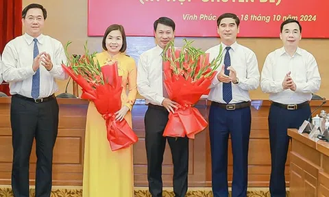 Vĩnh Phúc có thêm nhiều lãnh đạo mới