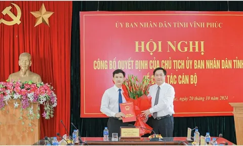 Ông Ngô Chí Tuệ làm Giám đốc Sở Văn hóa, Thể thao và Du lịch Vĩnh Phúc