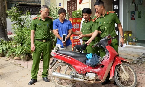 Công an thành phố Yên Bái bắt đối tượng cướp giật tài sản sau hơn 16 giờ gây án