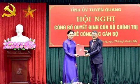 Tuyên Quang có tân Bí thư Tỉnh ủy