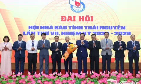 Ông Nguyễn Bảo Lâm tái cử Chủ tịch Hội Nhà báo tỉnh Thái Nguyên