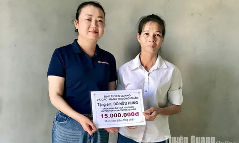 Trên 46 triệu đồng ủng hộ anh Đỗ Hữu Hùng