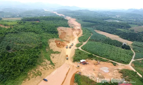 “3 ca 4 kíp” thi công cao tốc Tuyên Quang - Hà Giang