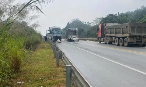 Nguyên nhân vụ tai nạn làm 2 người chết trên cao tốc Nội Bài - Lào Cai