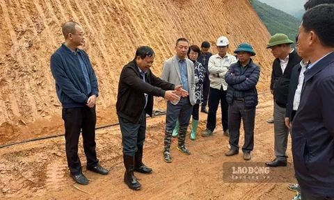 Thúc tiến độ dự án tái định cư thôn Kho Vàng