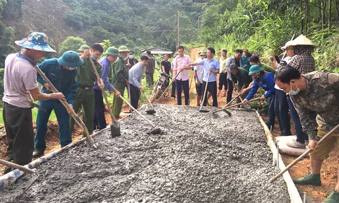 Văn Yên kiên cố hóa giao thông nông thôn