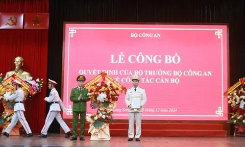 Cục phó Cục An ninh kinh tế làm Giám đốc Công an Lạng Sơn