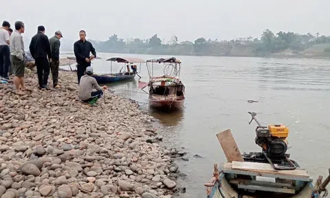 Yên Bái: Hai vợ chồng mất tích khi đi đánh cá trên sông Hồng