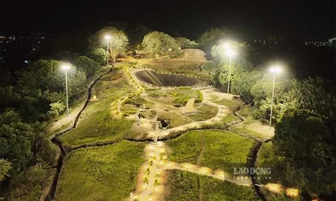 Cận cảnh dự án chiếu sáng hơn 13 tỉ đồng trên di tích Đồi A1
