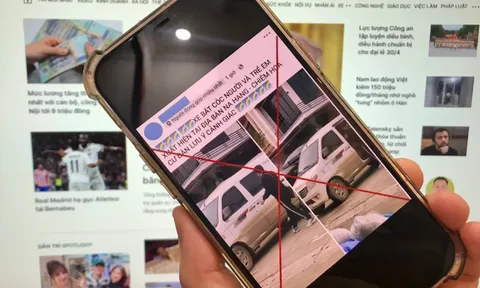 Thông tin "xe bắt cóc người và trẻ em" ở Tuyên Quang là sai sự thật