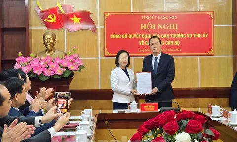 Lạng Sơn có tân Bí thư Thành ủy và Trưởng Ban Nội chính Tỉnh ủy