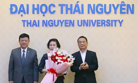 Tiến sĩ Nguyễn Hồng Liên là nữ Phó Giám đốc đầu tiên của Đại học Thái Nguyên