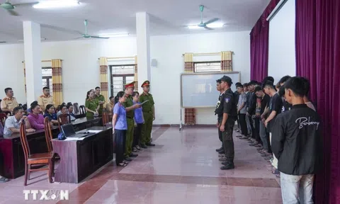 Điện Biên: Khởi tố 18 đối tượng mang hung khí gây rối trật tự công cộng