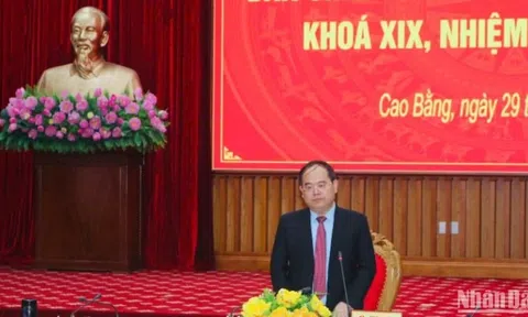 Cao Bằng bầu bổ sung 2 đồng chí Phó Bí thư Tỉnh ủy