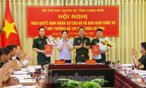 Lạng Sơn có tân Chỉ huy trưởng Bộ Chỉ huy Quân sự tỉnh