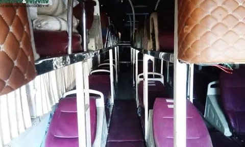 Bị phạt nặng, hàng loạt xe khách tháo giường, chở hàng xin khắc phục vi phạm
