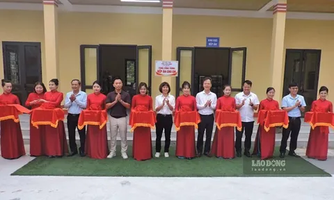 Quỹ Xã hội từ thiện Tấm lòng Vàng khánh thành công trình “Bếp ăn cho em” tại Lào Cai