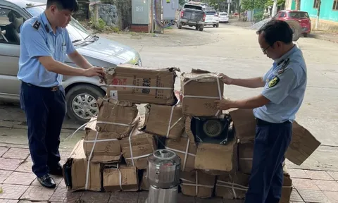 Lào Cai: Phát hiện lượng lớn hàng hóa có dấu hiệu nhập lậu