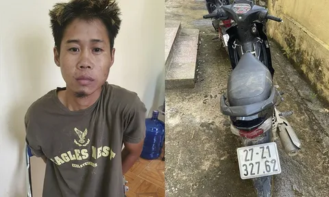 Tóm gọn đối tượng trộm cắp xe máy sau 10 giờ lẩn trốn