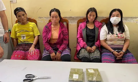 Tóm gọn 6 "nữ quái" trong đường dây ma túy ở Sơn La