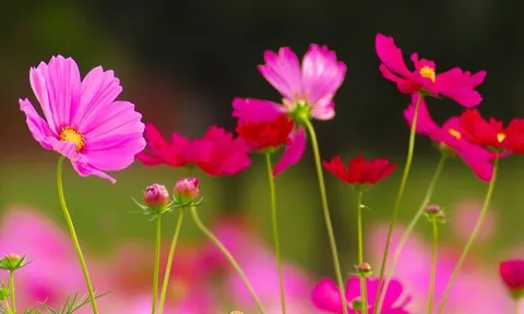 Độc đáo vườn hoa cánh bướm Tả Thền (Mường Khương)