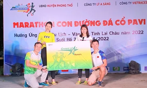 Lần đầu tiên tổ chức một giải Marathon trên con đường đá cổ huyện Phong Thổ - Lai Châu