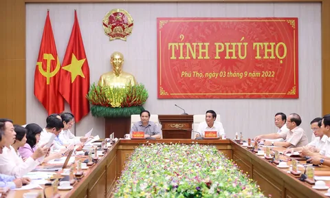 Thủ tướng: Phú Thọ phải tự lực, tự cường vươn lên, trở thành tỉnh phát triển hàng đầu trong vùng